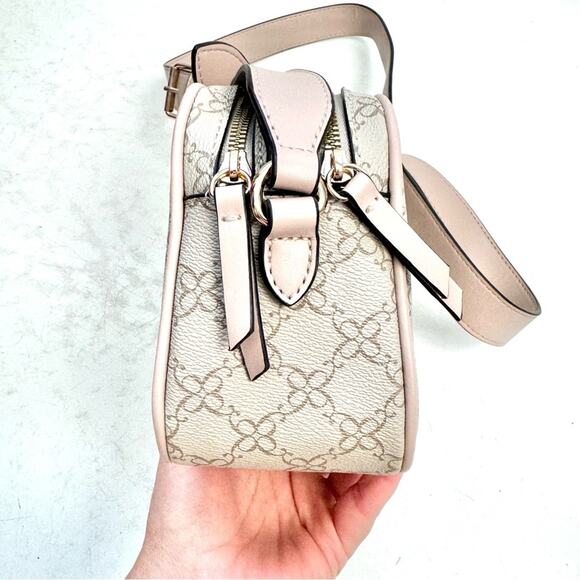 Nine West Tan & Blush Pink Small Crossbody Purse - Picture 5 of 9